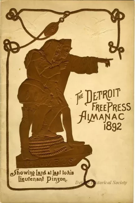 Almanac - The Detroit Free Press Almanac 1892